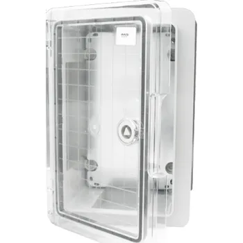Rozvaděč AK distribuční skříň AKPC-200130 (200x300x130), transparentní dvířka