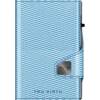 TruVirtu Peněženka Click & Slide Rhombus Light Blue/Silver
