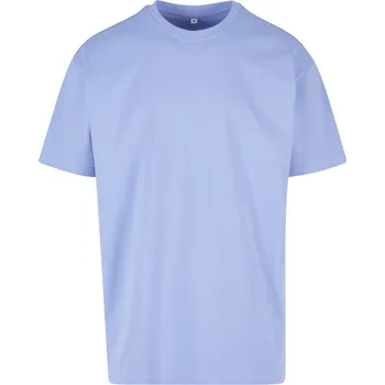 Pracovní oblečení Build your Brand Tričko BY 102, oversize, krátký rukáv, pánské COT560102aho00-viola blue XS Modrá viola