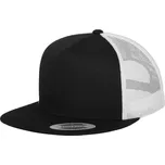 Flexfit Kšiltovka Flexfit Trucker 6006, 5 panelová COT556006f9699-black/black Černá/bílá UNI
