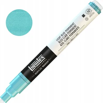 Permanentní popisovač Liquitex Paint Marker 2 mm 0770 Světle modrá
