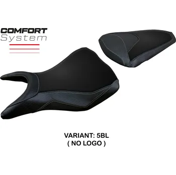 Moto sedlo TPZ Italia potah sedla Yamaha R25 (14-20) Eraclea comfort model potah sedla: bez loga 5BL (black)