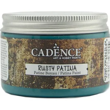 Speciální výtvarná barva Patina rez Cadence Rusty patina, 150 m - green, zelená
