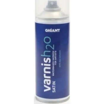 Speciální výtvarná barva Ghiant závěrečný lak pro akryl a olej H2O SATÉN 400 ml