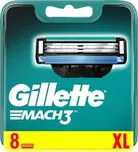 Gillette Mach3 náhradní hlavice 8 ks