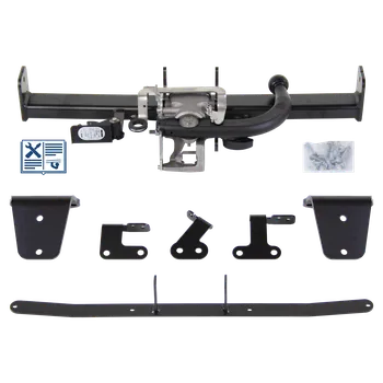 Tažné zařízení Brink tažné zařízení sklopné včetně TowTec elektropřípojky 7pólové typová - BMW 5 Touring