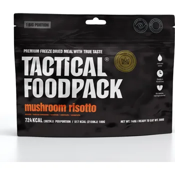 Hotové jídlo Hlavní jídlo Tactical Foodpack BIG Mushroom Risotto 140g