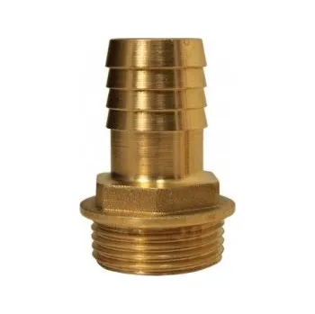 Zahradní hadice Přímé připojka hadice 25mm vnější závit 1" mosaz Kramp 27902