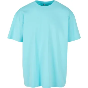 pracovní tričko Build your Brand Tričko BY 102, oversize, krátký rukáv, pánské COT560102ahq04-beryl blue XL Modrá beryl