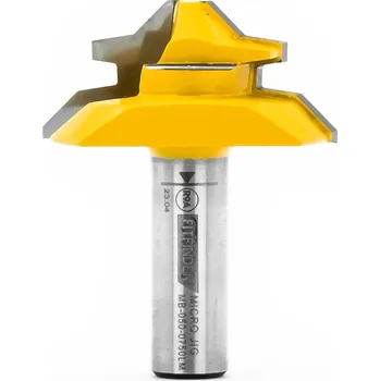 Fréza Truhlářská profilová fréza MICROJIG FitFinder Lock Miter Bit