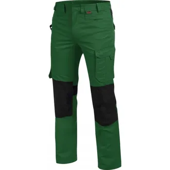 Pánské kalhoty PRACOVNÍ KALHOTY WURTH TROUSERS CETUS GREEN 58