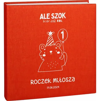 ALBUM NA PRVNÍ NAROZENINY, FOTKY DÍTĚTE, 30 stran, Potisk Goldbuch