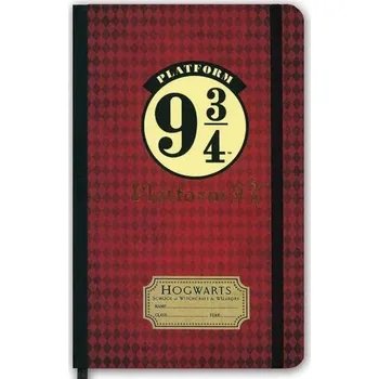 Blok Poznámkový A5 blok Harry Potter: Nástupiště 9 3/4 80 listů (A5 13 x 21 cm)