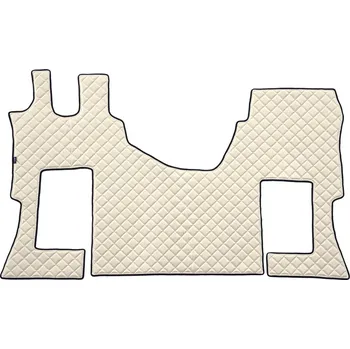 autokoberec Kožené koberce MB Actros MP4 automat, vzduchové sedačky, béžové