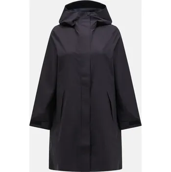 Dámský kabát KABÁT PEAK PERFORMANCE W CLOUDBURST COAT BLACK