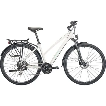 Kenzel Dámské trekové kolo Distance TR 200 woman 2025 bílo-tyrkysové (rám. 44)