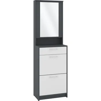 Botník Slevadoma Botník T-03 Barva: bílá + antracit