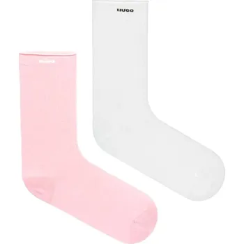 Dámské ponožky Hugo Boss 2 PACK - dámské ponožky HUGO 50502047-635 35-38 + 2 měsíce na vrácení zboží