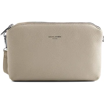 David Jones Dámská crossbody kabelka CM6905A Grey + 2 měsíce na vrácení zboží