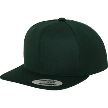 Pracovní přilba Flexfit Kšiltovka Flexfit 6089M Snapback, 6 panelová COT556089x8099-spruce UNI Zelená smrková