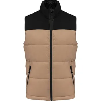 pracovní vesta Kariban Vesta Kariban K6162, prošívaná COT206162ag402-wet sand/bl M Písková/černá