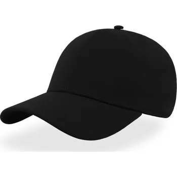 Pracovní přilba Atlantis Headwear Kšiltovka Bond-S, 6 panelová, polyesterová, elastická COT33022900299-black Černá UNI