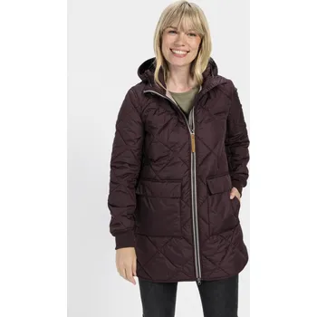 Dámský kabát KABÁT CAMEL ACTIVE COAT PLUM
