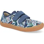 Plátěné tenisky Froddo CANVAS BAREFOOT G1700379-12 LIGHT BLUE chlapecké Velikost: 33