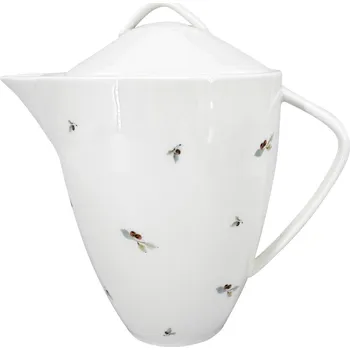 by inspire Porcelánová konvice Berries 1600ml, zelená/červená 8134-00-00 – elegantní porcelánová konvice s jemným vzorem bobulí