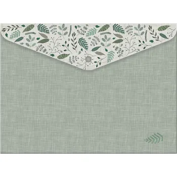 Obálka ARGUS Plastová obálka s drukem A4 zelená 16500357