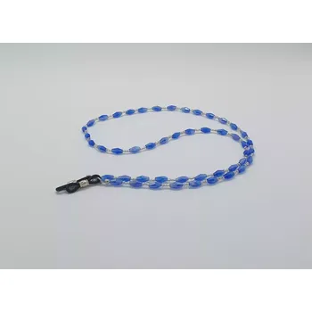 MONTANA EYEWEAR Pevná korálková šňůrka na brýle 423SS - tmavomodrá
