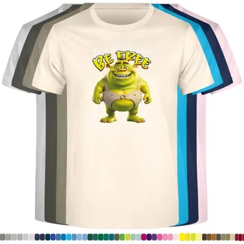 Chlapecké tričko detske-levne-bavlnene-tricko-potisk-Shrek Barva: Natural - přírodní, velikost: 116