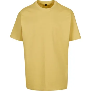 pracovní tričko Build your Brand Tričko BY 102, oversize, krátký rukáv, pánské COT560102ahr05-pale moss 2XL Mechová světlá