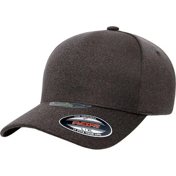 Pracovní přilba Flexfit Kšiltovka Flexfit Unipanel 5577UP, 5 panelová COT55557707134-dark grey m L-XL Melír šedá tmavá