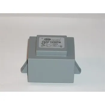 Transformátor INDEL Transformátor: zalévaný 18VA 230VAC 15V 1,2A Montáž: PCB IP00