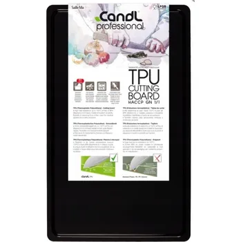 Kuchyňské prkénko CandL Krájecí deska černá 53 x 32 cm