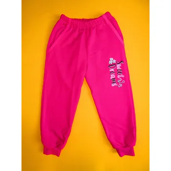 Arex, ČR Dívčí tepláky s manžetou Sweet Dreams 1 Barva: růžová, Velikost: 104