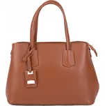 SEGALI Dámská kožená kabelka Donna Cognac + 2 měsíce na vrácení zboží