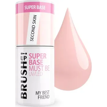 Lak na nehty BRUSH UP! Super Base Must Be: My Best Friend - Second Skin, 5g