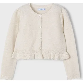 Dívčí mikina Dívčí svetřík, bolerko Mayoral 320, 3374 zlaté, růžové barva: zlatá, Rozměr: 104