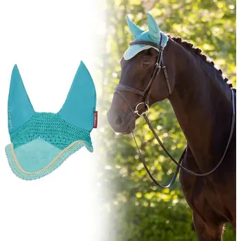 Vybavení pro koně Čabraka na uši LeMieux Classic Lagoon Kolekce 2025