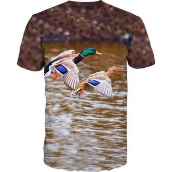 Pánské tričko tricko kachny velikost: 6XL - šířka 70 cm, délka 79 cm