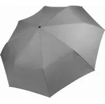 Mini skládací deštník Kimood Pongee - světle šedý