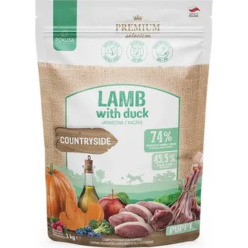 Krmivo pro psa Pokusa Premium Selection krmivo jehněčí s kachnou pro štěňata 1 kg