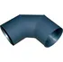 Kouřovod Koleno kouřové 654087 zahnuté 120 mm 90° černé