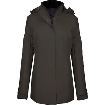 pracovní bunda Kariban Parka Kariban K6108, dámská COT20610867001-dark grey S Šedá tmavá