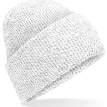 Pracovní přilba Beechfield Čepice Recycled B385R s manžetou, pletená COT53385Raaa99-cloud grey UNI Šedá cloud