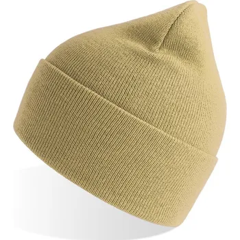 Pracovní přilba Atlantis Headwear Čepice Pure, pletená COT33800012599-beige UNI Béžová