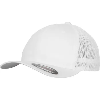 Pracovní přilba Flexfit Kšiltovka Flexfit 6511 Mesh Trucker, síťovaná COT55651100199-white Bílá UNI