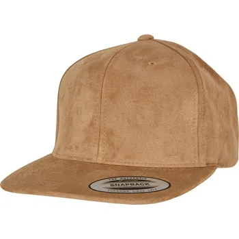 Pracovní přilba Flexfit Kšiltovka 6089SU/6089CH Suede Snapback, 6 panelová COT55689S55599-khaki Khaki UNI